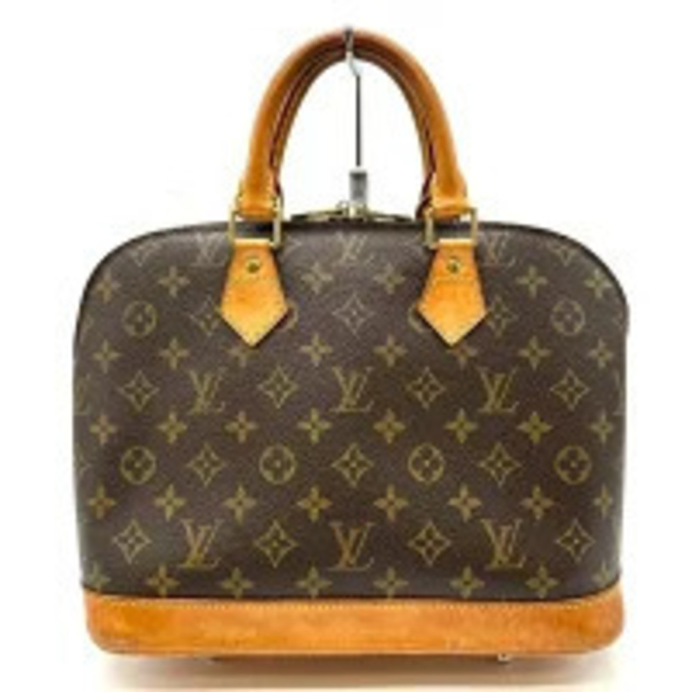 Louis Vuitton Alma Handbag Monogram Leather